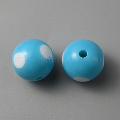 Акриловые бусины&nbsp;SACR-WH0009-11C