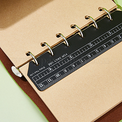 24шт 3 стиля пластиковая закладка линейка AJEW-FH0006-04A