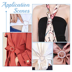 16 шт. пряжки из сплава AJEW-WH0007-72