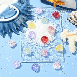 14шт 7 цвета бусины лэмпворк ручной работы&nbsp;LAMP-CJ0002-17