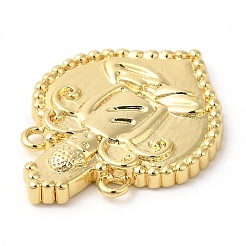 Экологически чистые подвески из латуни с гальваническим покрытием&nbsp;KK-R143-18G