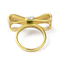 Ионное покрытие(ip) 304 нержавеющая сталь стразы широкие кольца для женщин RJEW-P095-01G