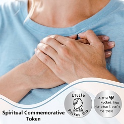 201 памятная монета из нержавеющей стали&nbsp;AJEW-CN0002-24D