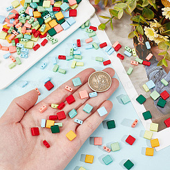 6 пакет 2 стильных непрозрачных акриловых многожильных звеньев SACR-NB0001-15