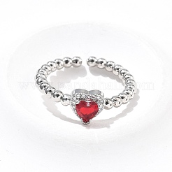 Комплекты браслетов и колец из латуни с микропаве из кубического циркония для женщин SJEW-R002-05P-05