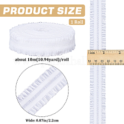 Эластичный шнур из полиэстера с рюшами EW-WH0015-02C