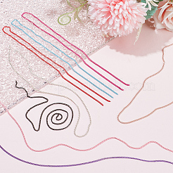 8 шт. двухцветные латунные цепи для панциря&nbsp;CHC-NB0001-09