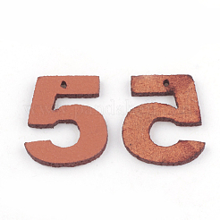 Кожаные подвески pu FIND-T020-075D