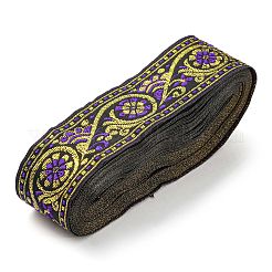 Ленты с вышивкой из полиэстера в этническом стиле CWIR-XCP0001-22A