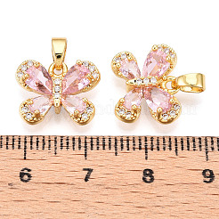 Латунные микро проложить кубического циркония подвески&nbsp;KK-N254-229G