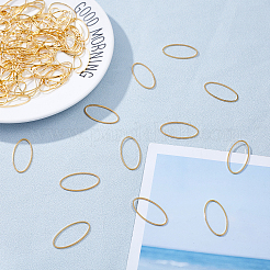 Латунные соединительные колечки KK-SC0001-24G