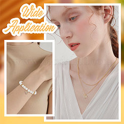 8 шт. Латунные подвески ZIRC-BBC0001-65