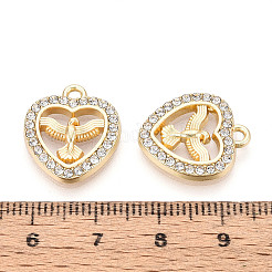 Подвески из сплава и страза&nbsp;FIND-N008-14KCG