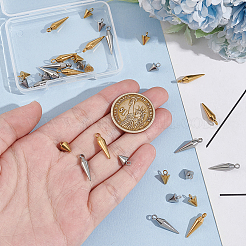 32 шт. 4 стиля подвески из нержавеющей стали 201&nbsp;FIND-UN0016-20