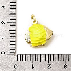 Латунь эмаль подвески&nbsp;KK-I378-13G-B