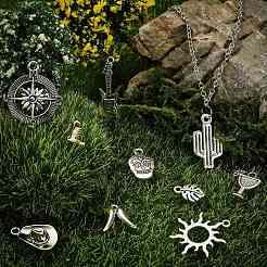 100шт 10 стиля подвески из сплава в тибетском стиле&nbsp;TIBEP-CJ0001-96