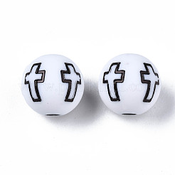 Непрозрачные акриловые бусины&nbsp;SACR-S273-38-A01