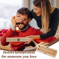 4 шт. бамбуковая и деревянная откидная крышка-коробка&nbsp;CON-OC0001-71