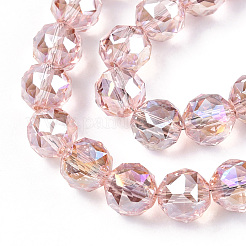 Гальванизируйте прозрачное стекло бисер нитей EGLA-T020-16C