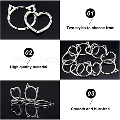 24 шт. 2 соединительных кольца из сплава FIND-BC0003-32