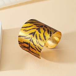 Браслеты-манжеты из сплава для женщин&nbsp;LS-BJEW-K272-03G