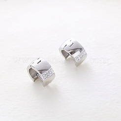 Серьги-кольца из нержавеющей стали RE3226