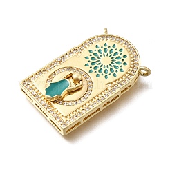 Латунные микро проложить кубического циркония подвески&nbsp;KK-Z125-25G