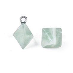 Естественный зеленый авантюрин подвески&nbsp;G-N326-102