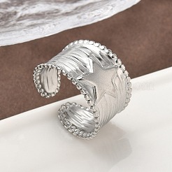 Кольца-манжеты из нержавеющей стали 304 RJEW-A079-01A-P