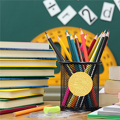 Пластиковые самоклеящиеся наклейки с тиснением из золотой фольги&nbsp;DIY-WH0211-279