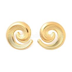 Серьги-гвоздики из нержавеющей стали 304 EJEW-B121-02G-01