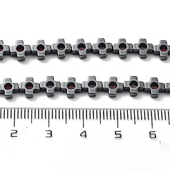 Синтетических немагнитных гематит бисер нитей G-H303-B19