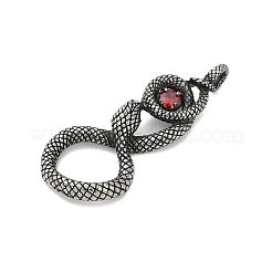 Подвески из хирургической нержавеющей стали 316 с микропаве из кубического циркония&nbsp;STAS-D304-03AS