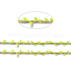 Поделки венок листва зеленые листья лента декоративный&nbsp;OCOR-M007-01B