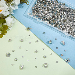 8 стиль железные колпачки для бусин&nbsp;IFIN-ME0001-25