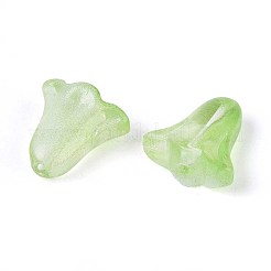 Спрей окрашены прозрачные стеклянные бусины GLAA-D006-20K