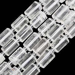 Природных кристаллов кварца бисер нитей&nbsp;G-G453-E02-10x14mm