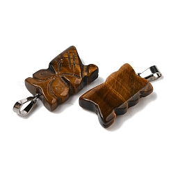 Природных тигровый глаз подвески&nbsp;G-B127-09P-10