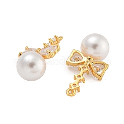 Латунные микро проложить кубического циркония подвески&nbsp;KK-U036-13G