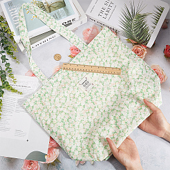 Холщовые женские сумки-тоут с цветочным принтом ABAG-WH20005-06