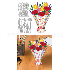 Углеродистая сталь разрезает трафареты DIY-WH0309-2338