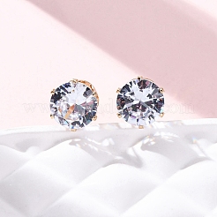 Клипсы из сплава силикона EJEW-Z120-02G-01