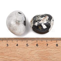 Бусины из натурального радужного лунного камня&nbsp;G-G348-01A-30