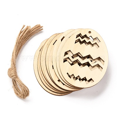 Сделай сам в форме яйца ручной работы выдалбливают граффити из дерева WOOD-G007-01G-1