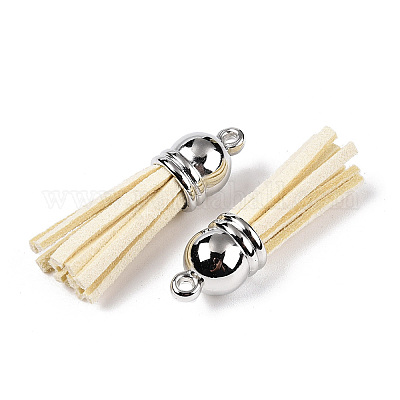 Искусственные замши кисточкой подвесные украшения FIND-T002-A06-1