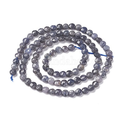 Натуральные сапфировые бусинки G-R460-016-1