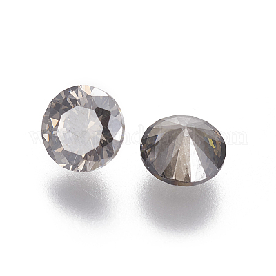 Гальванический цирконий заостренный кабошоны&nbsp;ZIRC-I024-6mm-01-1