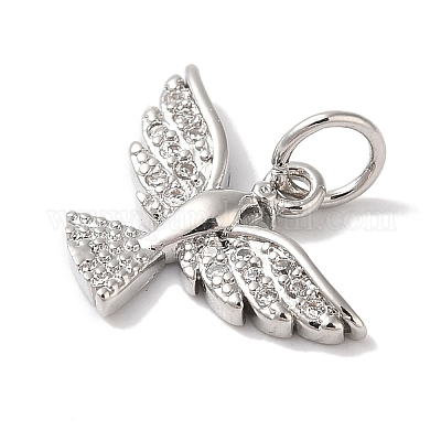 Подвески из латуни и кубического циркония KK-L216-052P-1