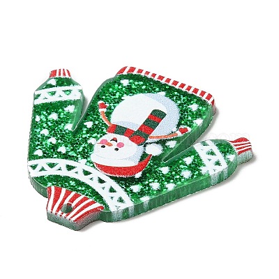 Акриловые подвески на рождество SACR-P022-03D-1