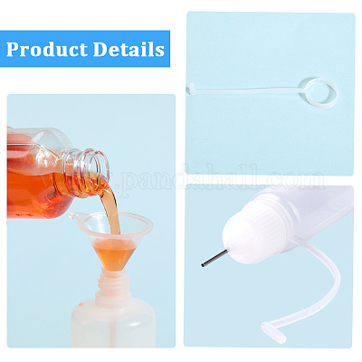 10 шт. полиэтиленовые (ПЭ) флаконы с наконечником для иглы TOOL-GF0003-52A-1